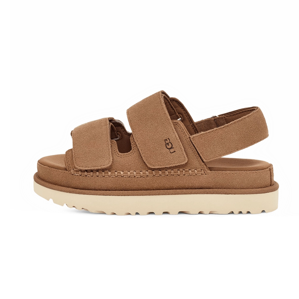 UGG Goldenstar Slingback Platform Sandal Chestnut