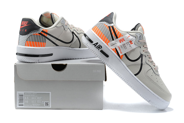 Nike Air Force 1 React X 3M Orange