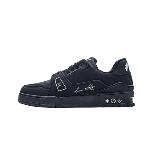 Louis Vuitton Trainer Black Wool